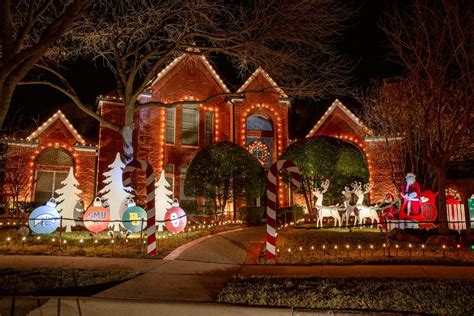 A festive holiday atmosphere in Plano