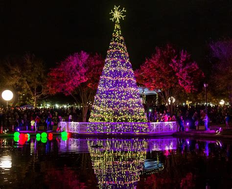 A festive holiday parade in Plano