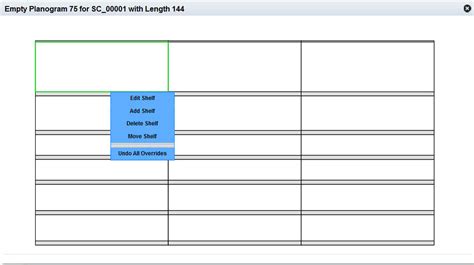 Planogram Template in Excel Guide