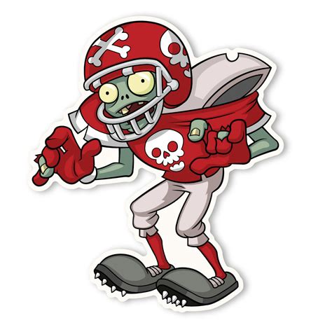 Plants Vs Zombies Football Zombie Character