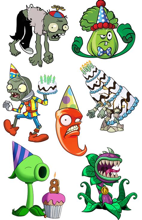 Plants Vs Zombies Characters