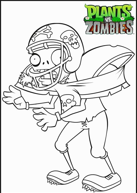 Plants vs Zombies Garden coloring page