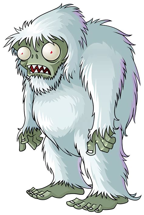 Plants Vs Zombies Zombie Yeti Character