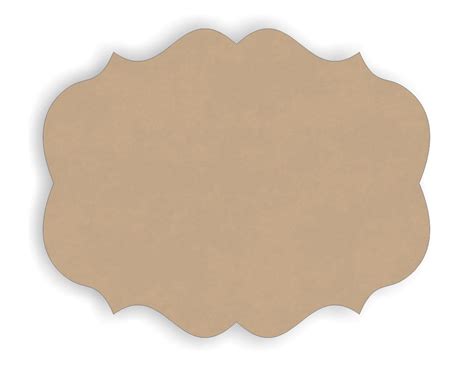 Plaque Template Example