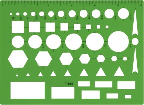 Plastic template for electrical box