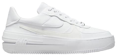 Platform Air Force Ones in various colors