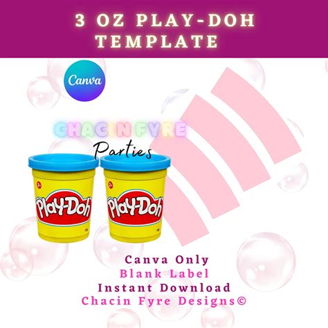 Play-Doh Template 3