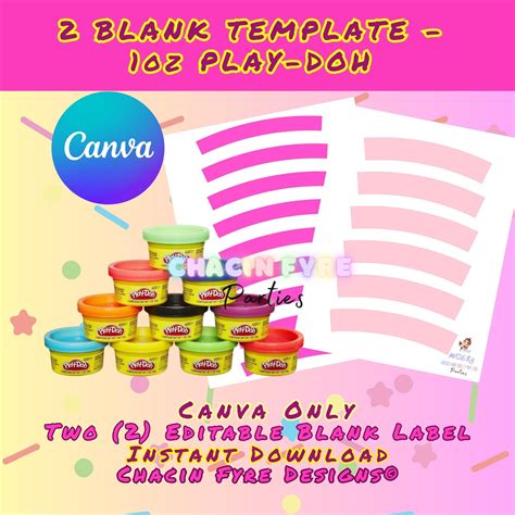 Play-Doh Templates Image