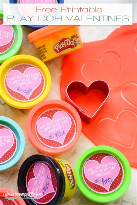 Play Doh Valentine Activities