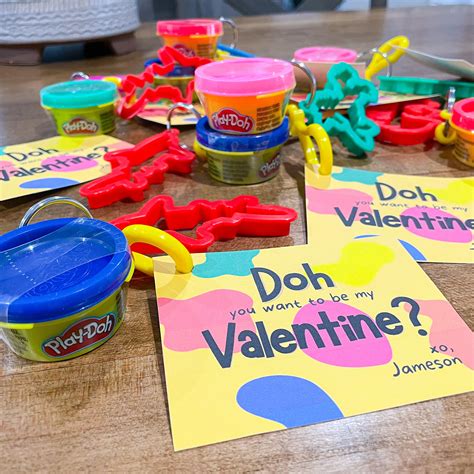 Play Doh Valentine Craft Ideas