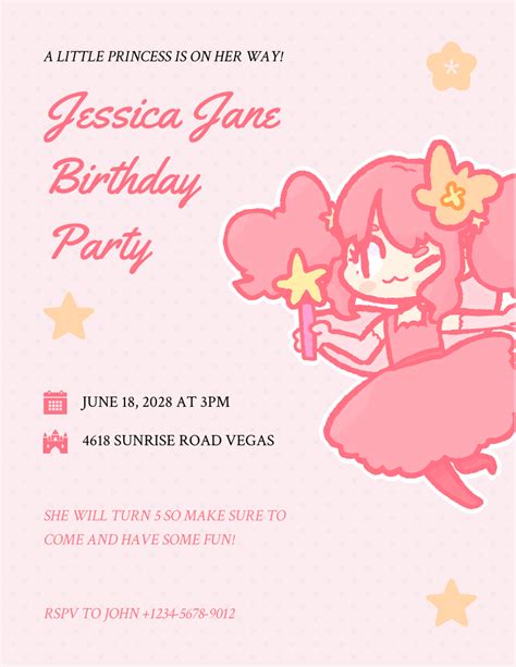 Playful birthday invitation templates gallery