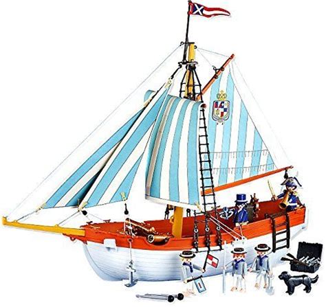 Playmobil Take Along Naval Gunboat