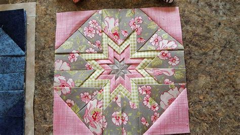 Plum Easy Folded Star Blocks