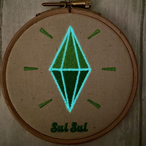 Plumbob-Inspired Art