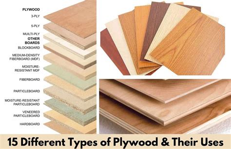 Plywood types