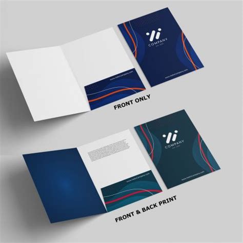 Pocket Folder Printing