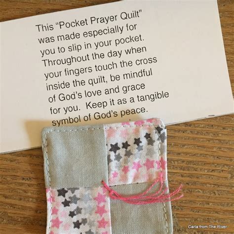 Pocket Prayer Quilt Poem image 2