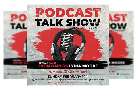 Podcast Flyer with Quote