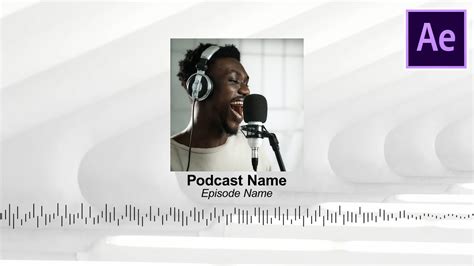 Podcast Template After Effects