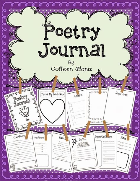 Poetry Journal Template