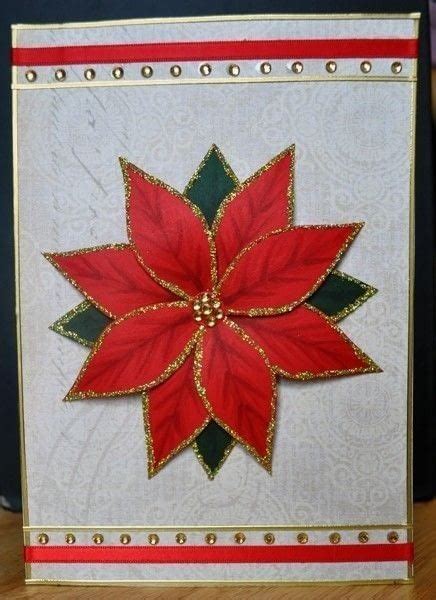 Poinsettia card