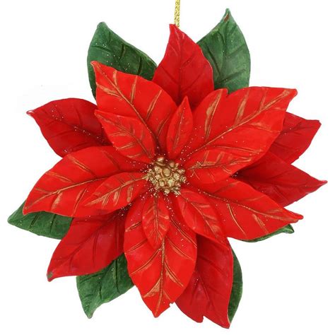 Poinsettia ornament