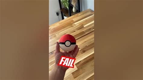 Failing to catch a Pokémon with a Poké Ball