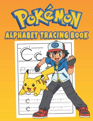 Pokémon alphabet tracing