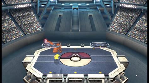 Pokémon arena battle background