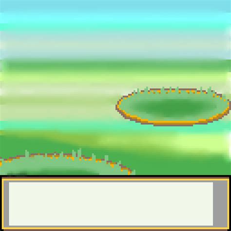 A Pokémon battle screen template