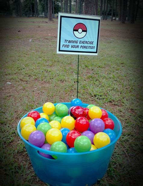 Pokémon Birthday Party Games