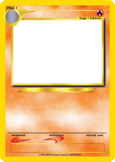 Pokémon Card Template 1