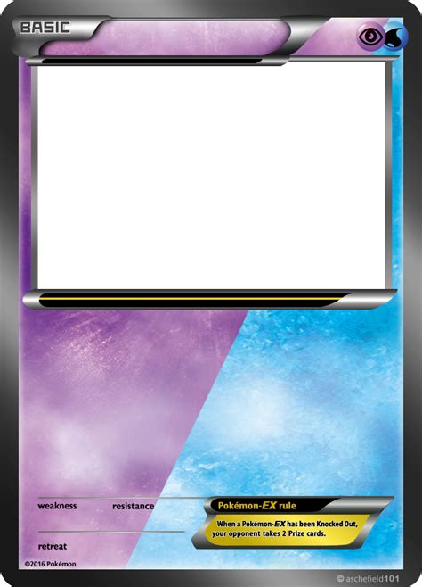 Pokémon Card Template PNG 9