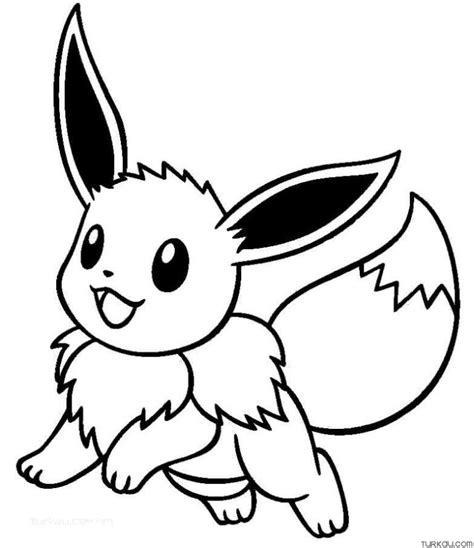 Eevee coloring pages