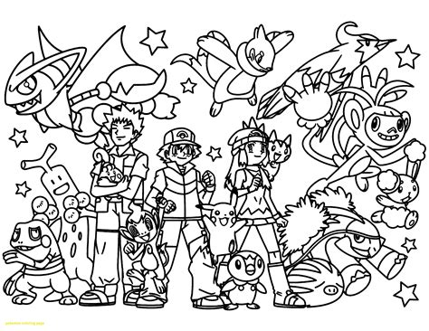 Pokémon Colouring Page Gallery Image 1