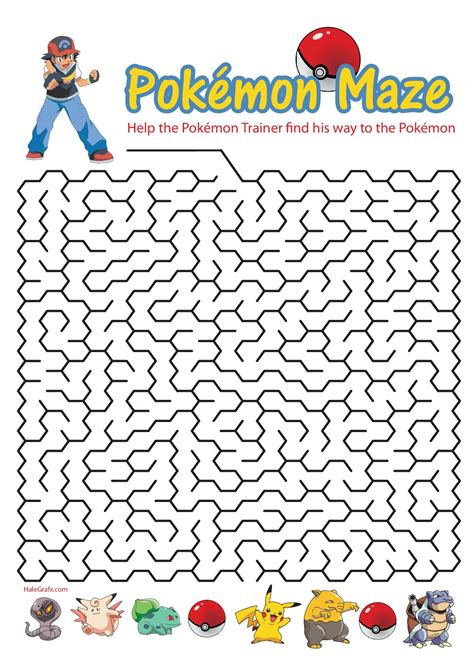 Pokémon maze