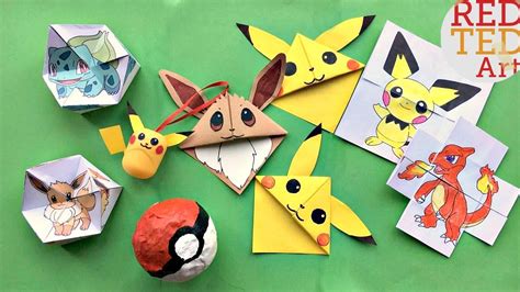 Pokémon Paper Crafts for Kids