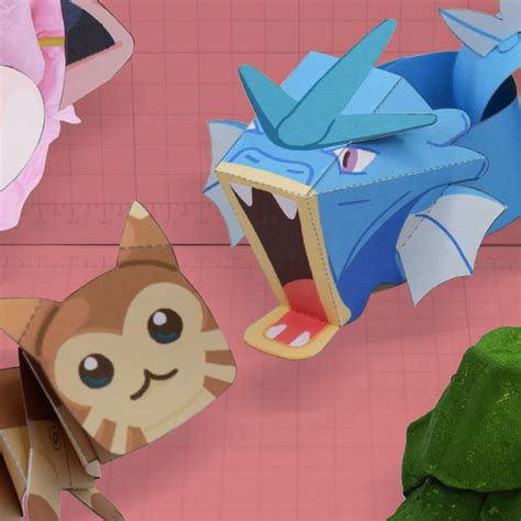 Pokémon Paper Crafts for Kids