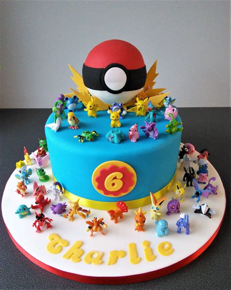 Pokémon Party Cake