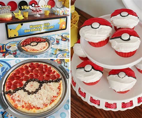 Pokémon Party Food