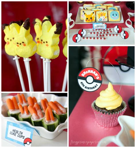 Pokémon Party Food and Drinks: A Delicious Adventure