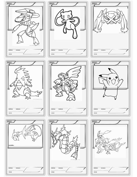 Pokémon Printable Cards for Kids