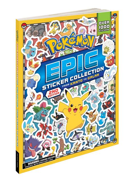 Pokémon sticker book