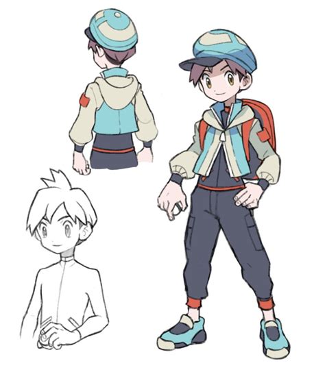 Finalizing a Pokémon trainer's design