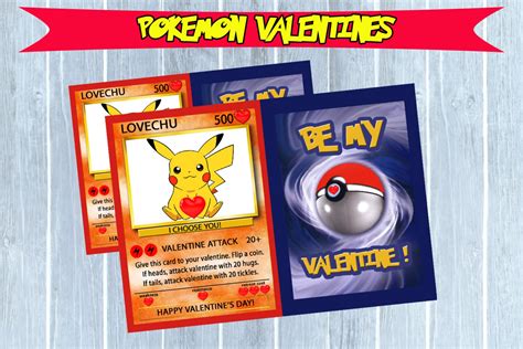 Pokémon Valentine's Day Card