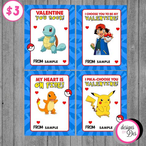 Pokémon Valentine's Day card gallery 2