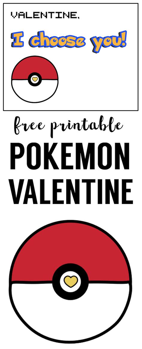 Pokémon Valentine's Day Word Search