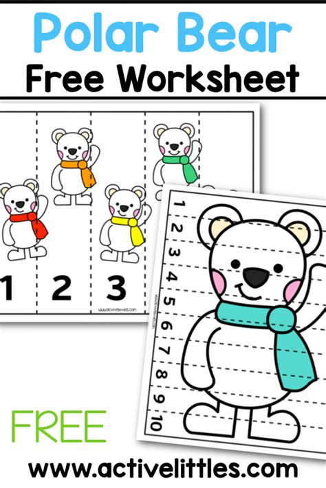 Polar bear worksheets