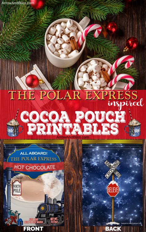 Polar Express Hot Chocolate Invitation