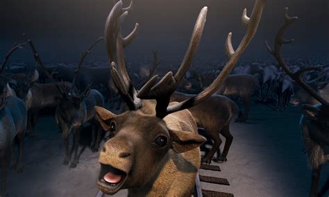 Polar Express reindeer